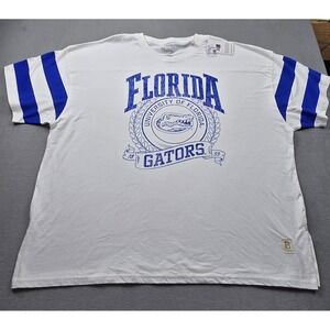 Pressbox Florida Gators T-Shirt OS Oversized White Royal Blue Floyd UFL61960BGU